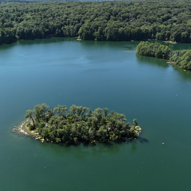 Vulpes Vision: Landschaftsaufnahme Drohne Landschaft - mit Drohne aufgenommen