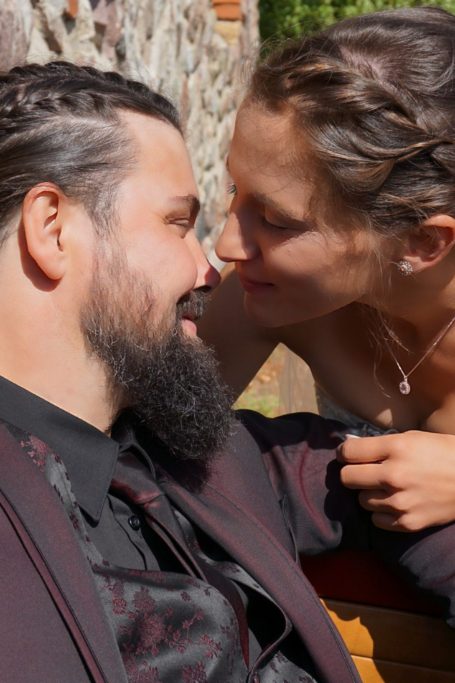 Vulpes Vision: Brautpaar Darstellung dient der Dekoration und zeigt: Brautpaar